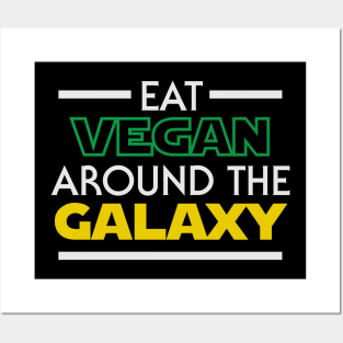 Eat around the Galaxy (dark) Posters and Art